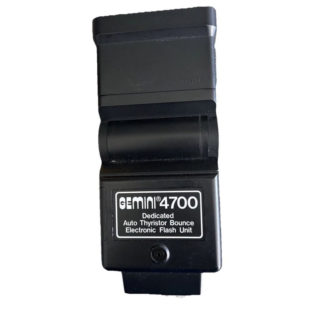 Gemini 4700 Dedicated Auto Thyristor Bounce Electronic Flash Unit For Minolta